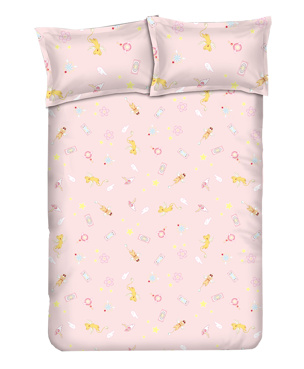 Cardcaptor Sakura The Movie Anime Bedding Sets,Bed Blanket & Duvet Cover,Bed Sheet with Pillow Covers